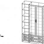 Схема сборки Стеллаж Лина К-13 BMS