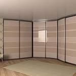 Угловой радиусный шкаф Тимо 10 BMS - Фото 1