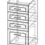 Схема сборки Комод Браво-14 BMS