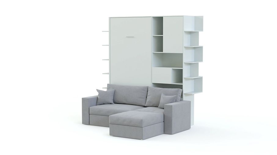 Шкаф-кровать с диваном Диалог BMS - Фото