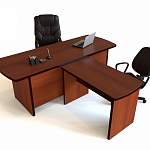 Стол руководителя Нью-Йорк 3 BMS - Фото 10