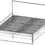 Схема сборки Кровать Миа BMS