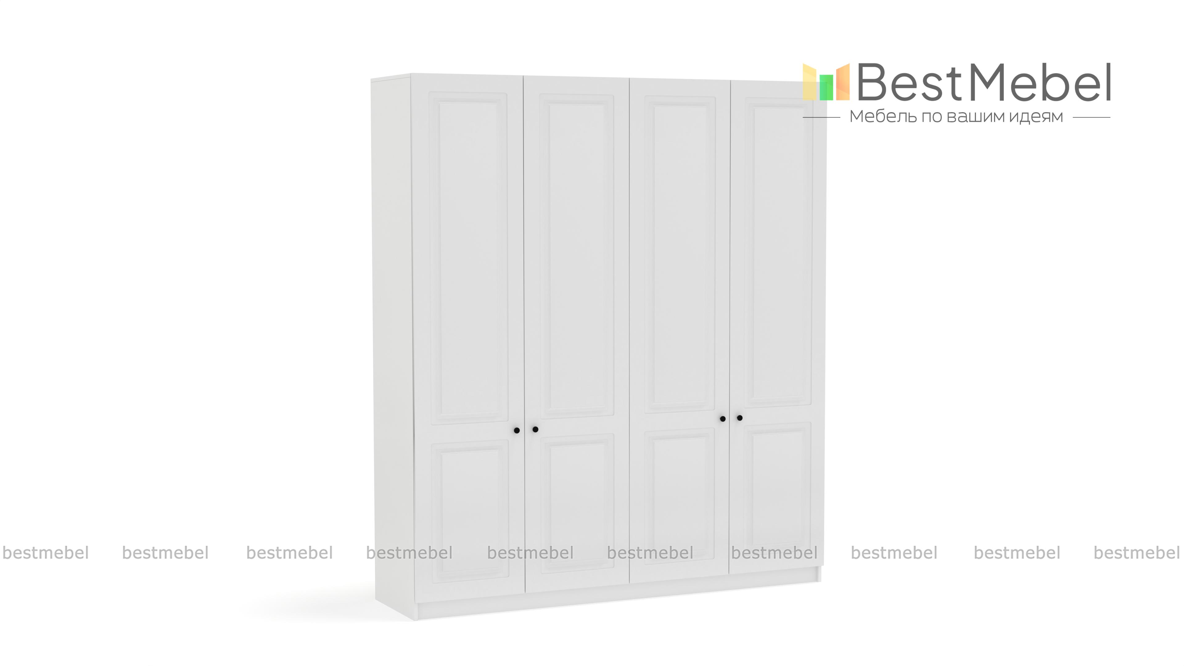 Шкаф распашной Бонн 4 BMS - Фото