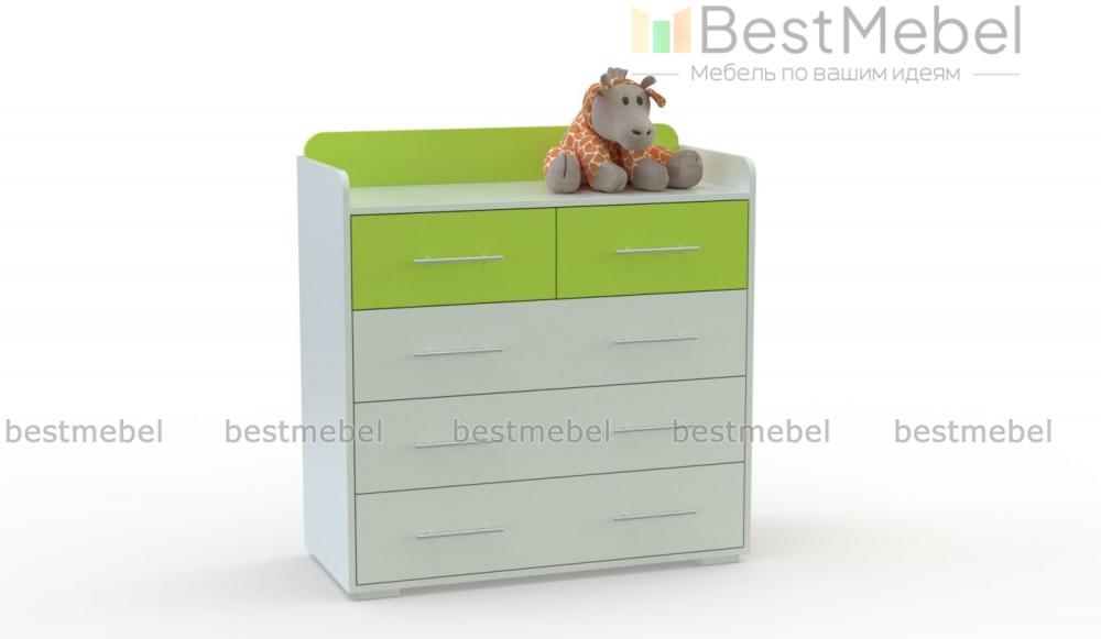 Пеленальный комод Люсси 7 BMS - Фото