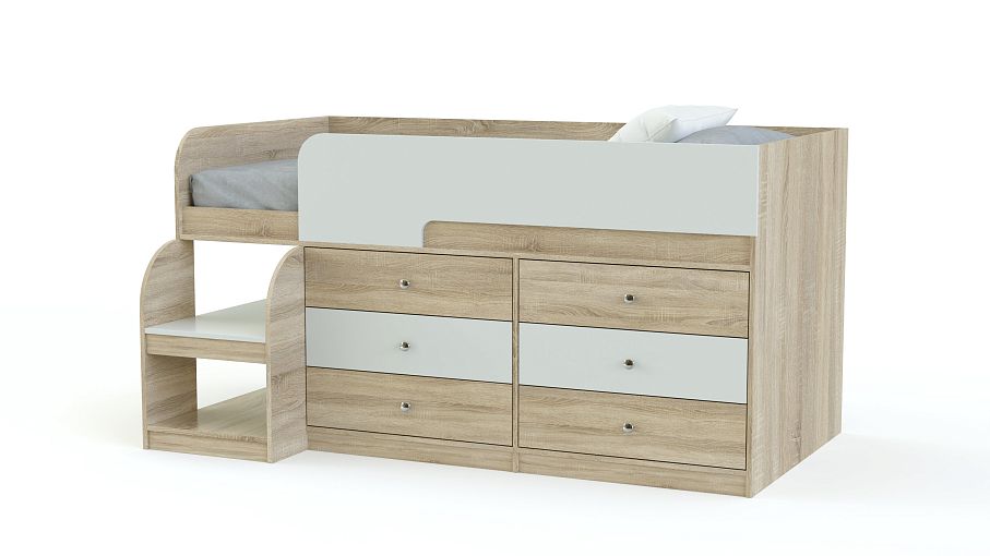 Кровать-чердак Маркиз 35 BMS - Фото