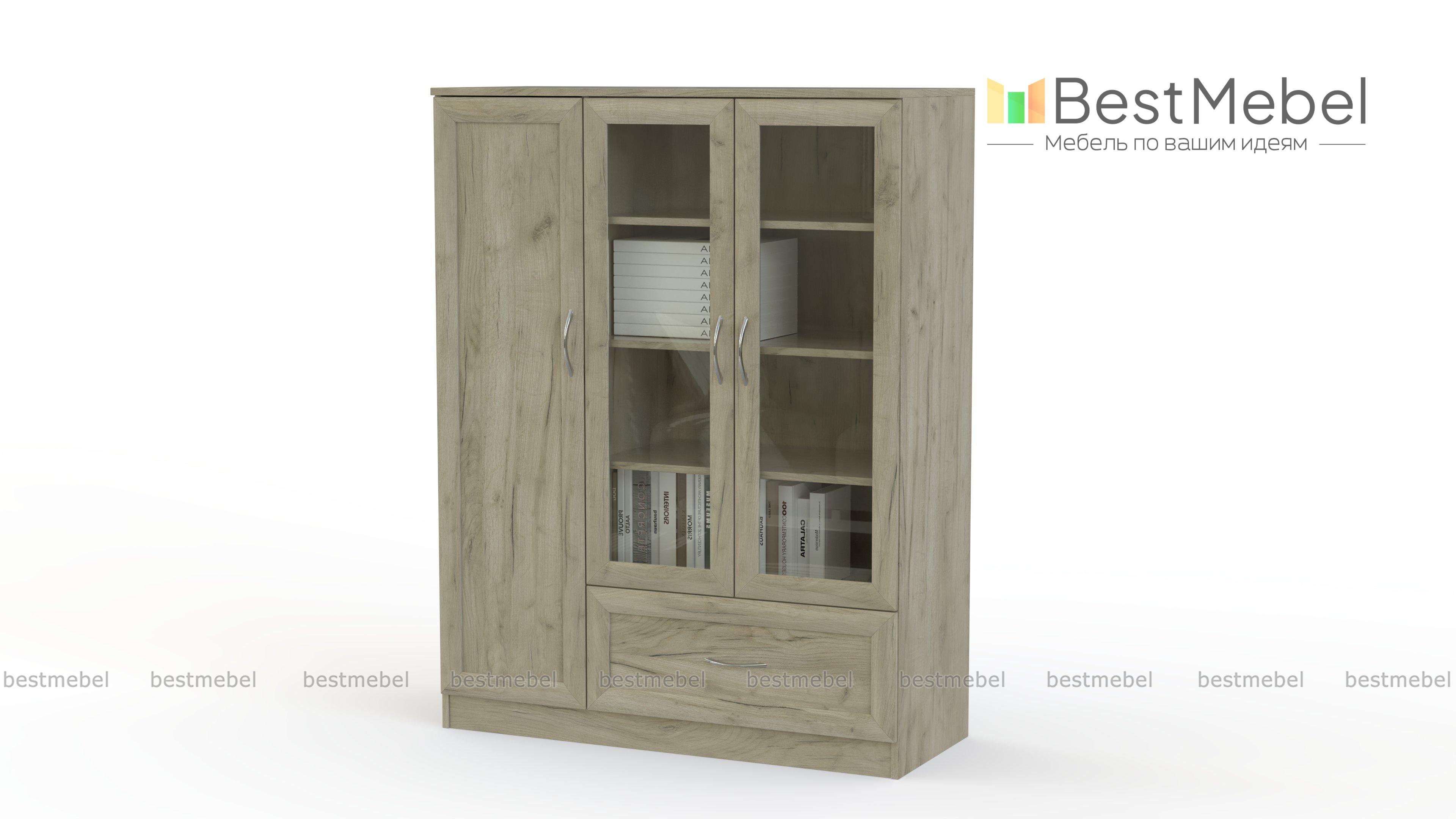 Книжный шкаф Библиограф 6М BMS - Фото