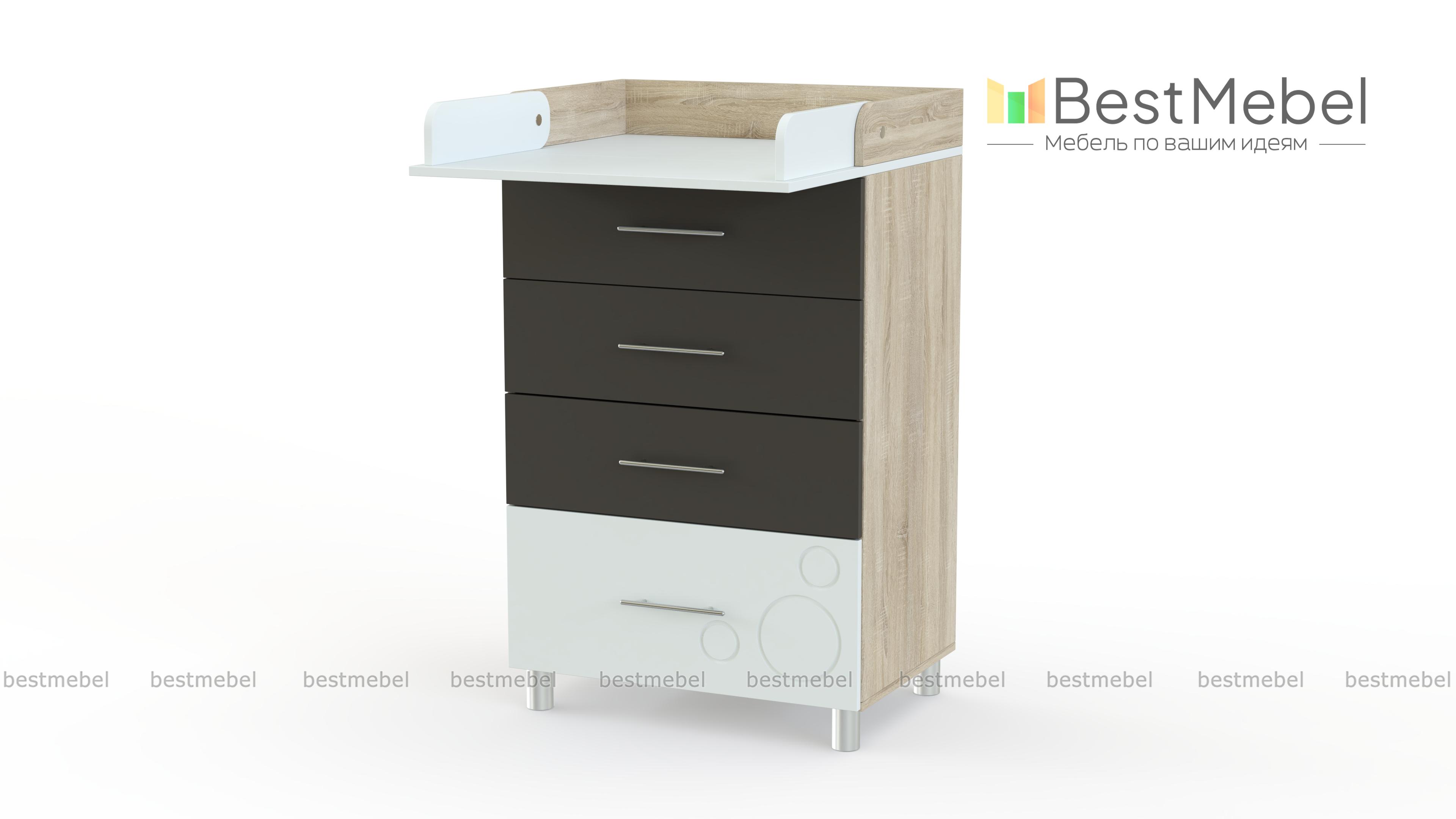 Пеленальный комод Флай 1 BMS - Фото