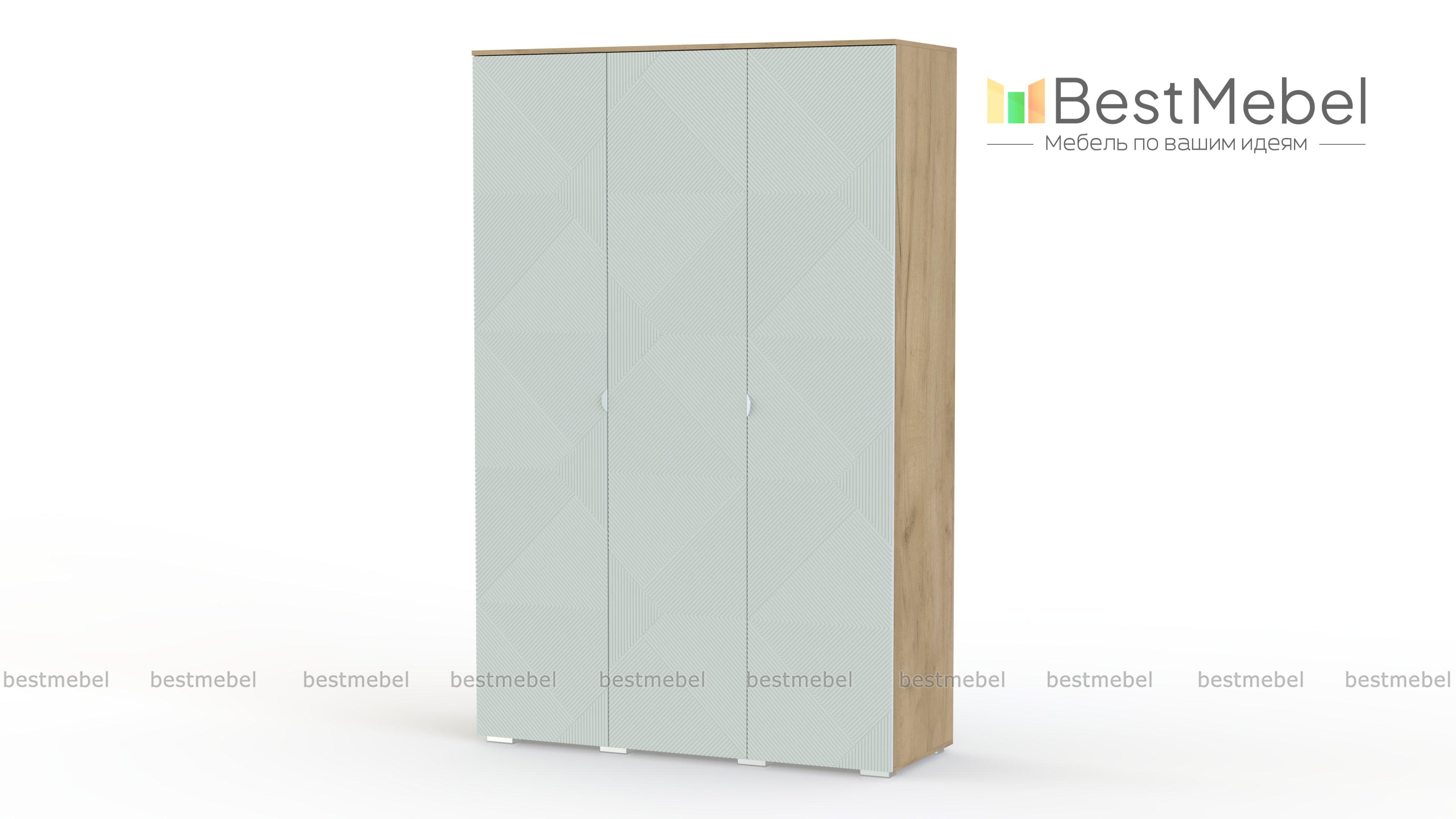 Шкаф распашной Эмилия 17 BMS - Фото