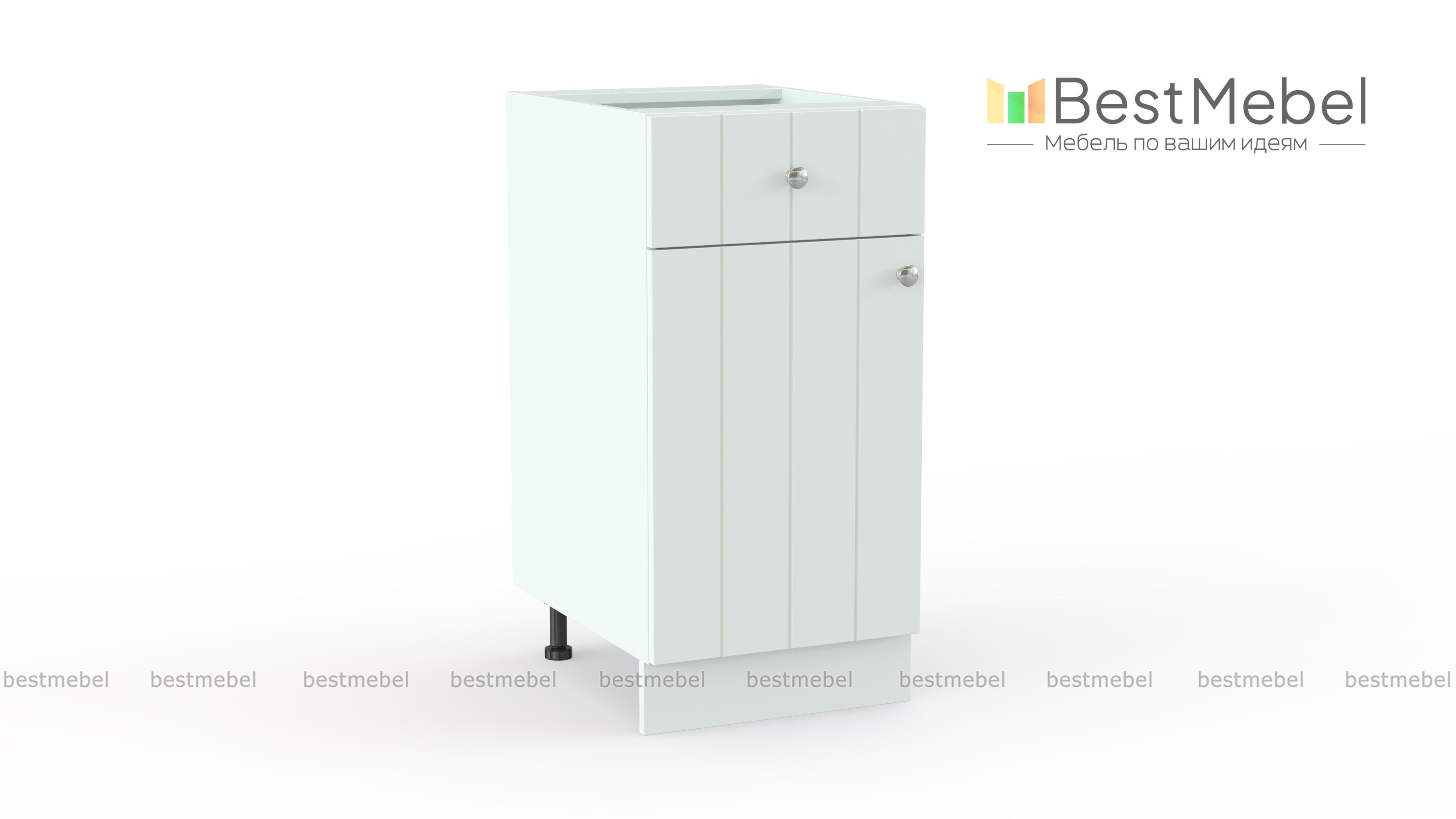 Шкаф нижний с 1-ой дверцей и ящиком Прованс BMS - Фото