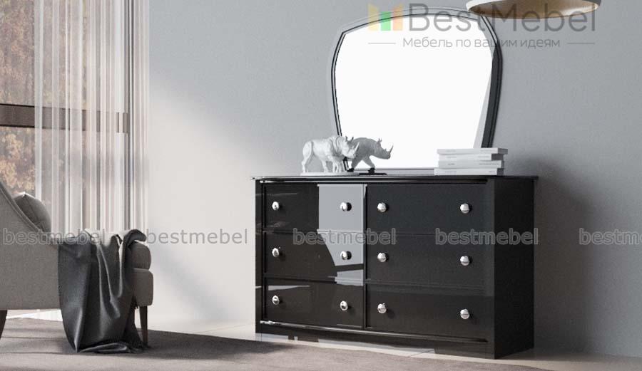 Комод с зеркалом Хлоя 12 BMS - Фото