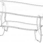 Схема сборки Стол журнальный Гранат BMS