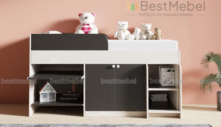 Детская кровать со столом Марта 7 BMS - Фото