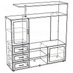 Схема сборки Тумба под ТВ 2 BMS