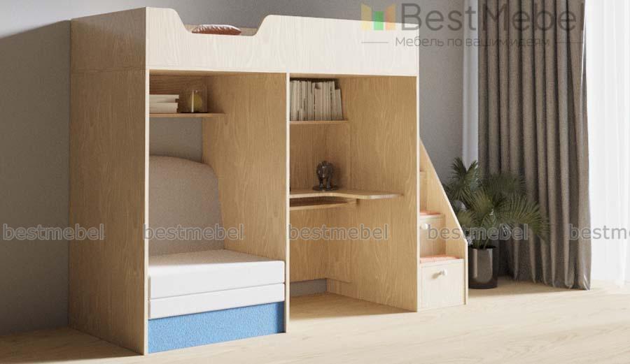 Детская кровать с диваном Кармен 02 BMS - Фото