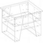 Схема сборки Журнальный стол Муза-12 BMS