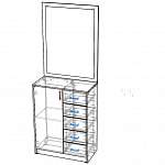 Схема сборки Тумба с зеркалом Максимум 1 BMS