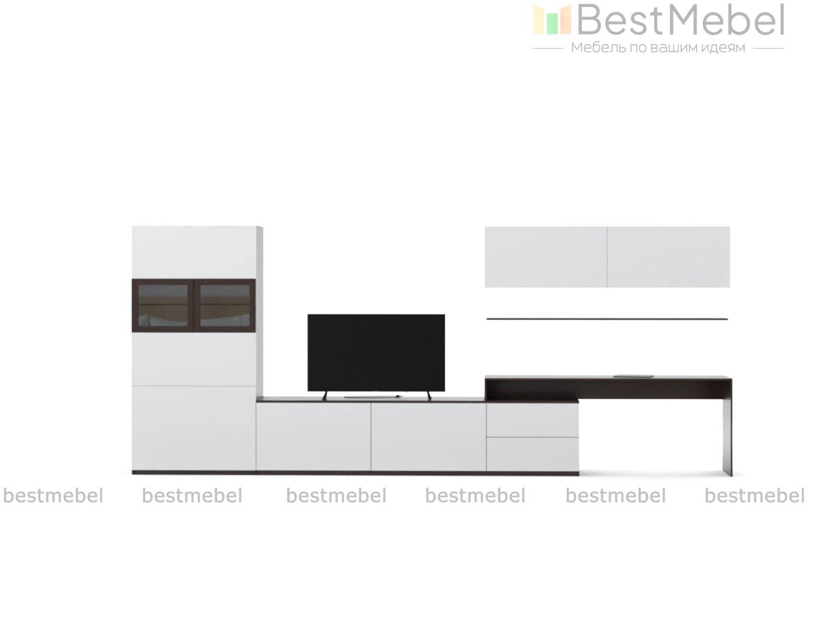 Стенка со столом Эрин 34  BMS - Фото