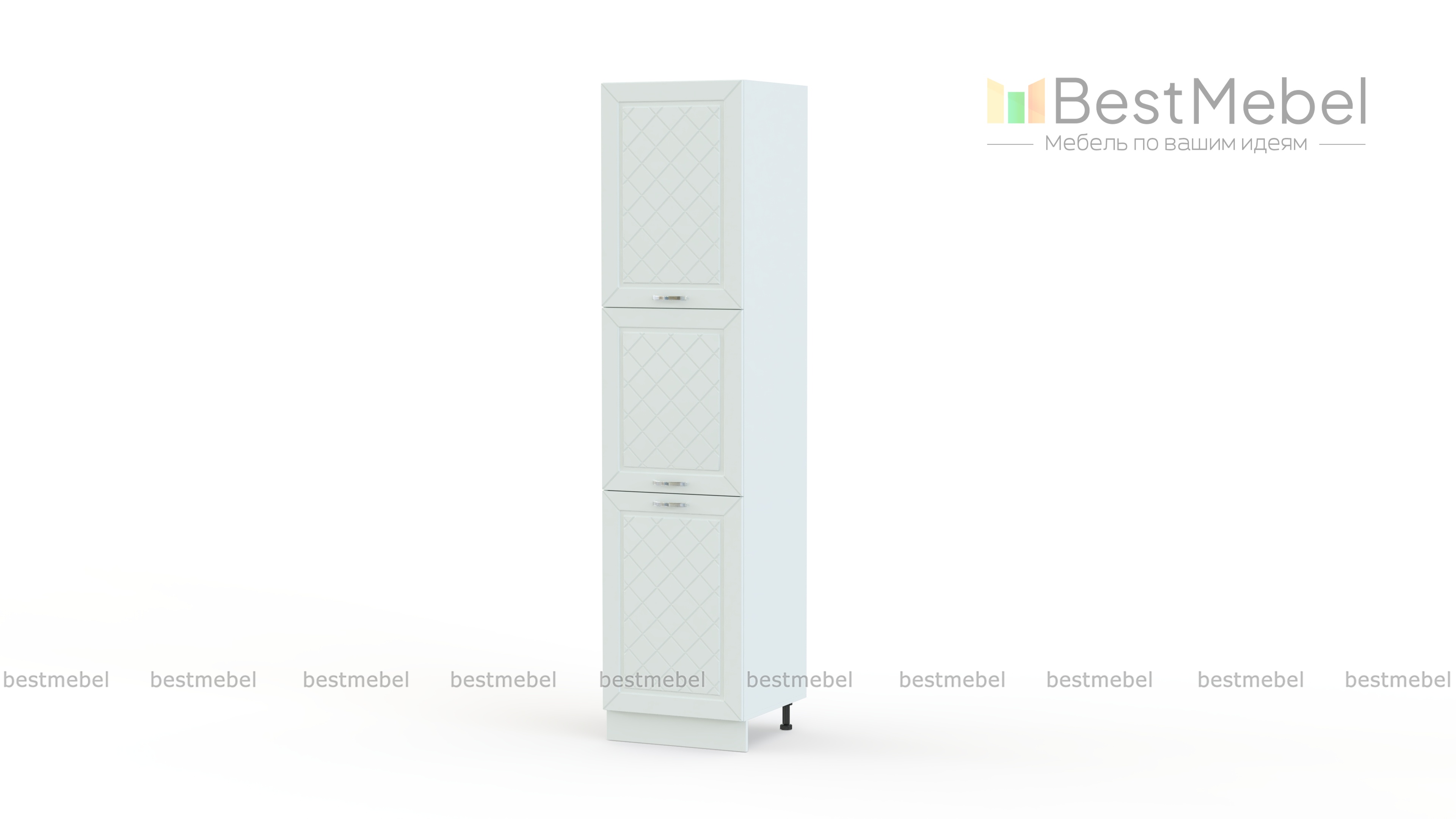 Пенал 3 двери Агава BMS