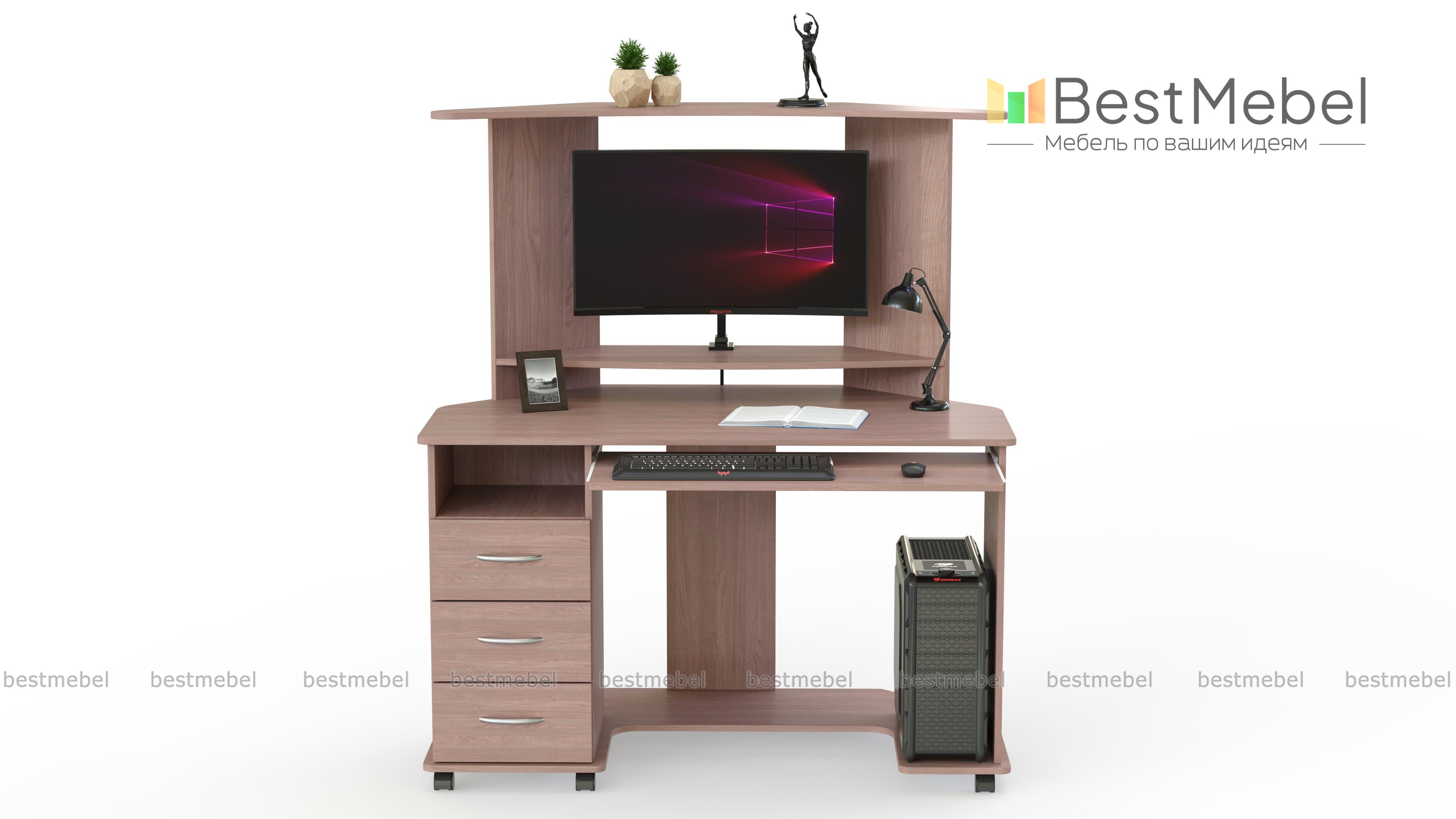 Стол письменный Парма 1 BMS - Фото