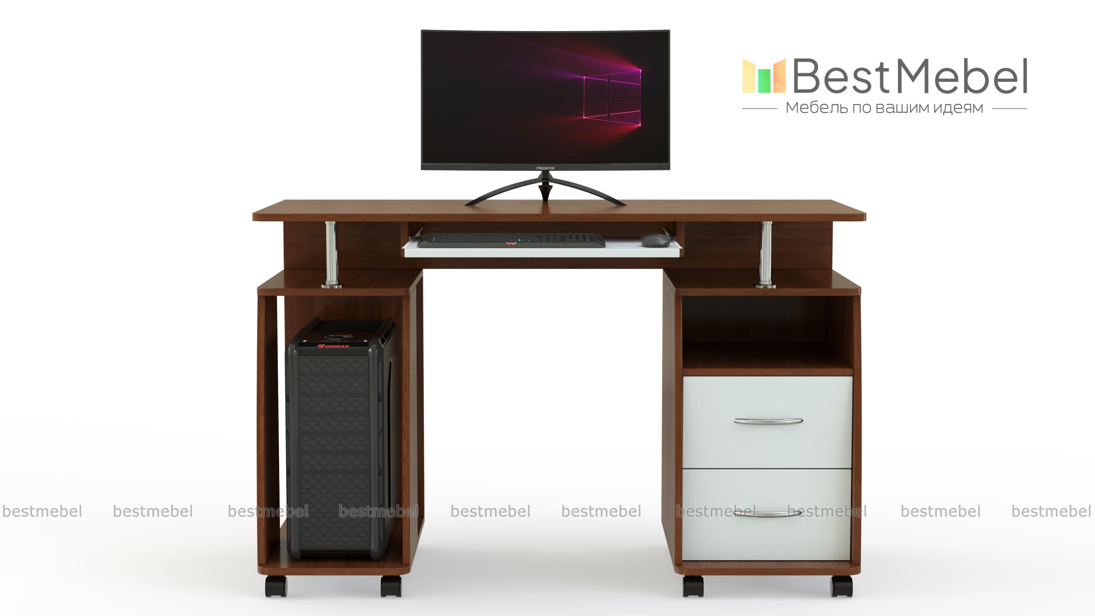 Стол письменный  Ирма 8 BMS - Фото