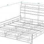 Схема сборки Кровать Асти Блэк BMS