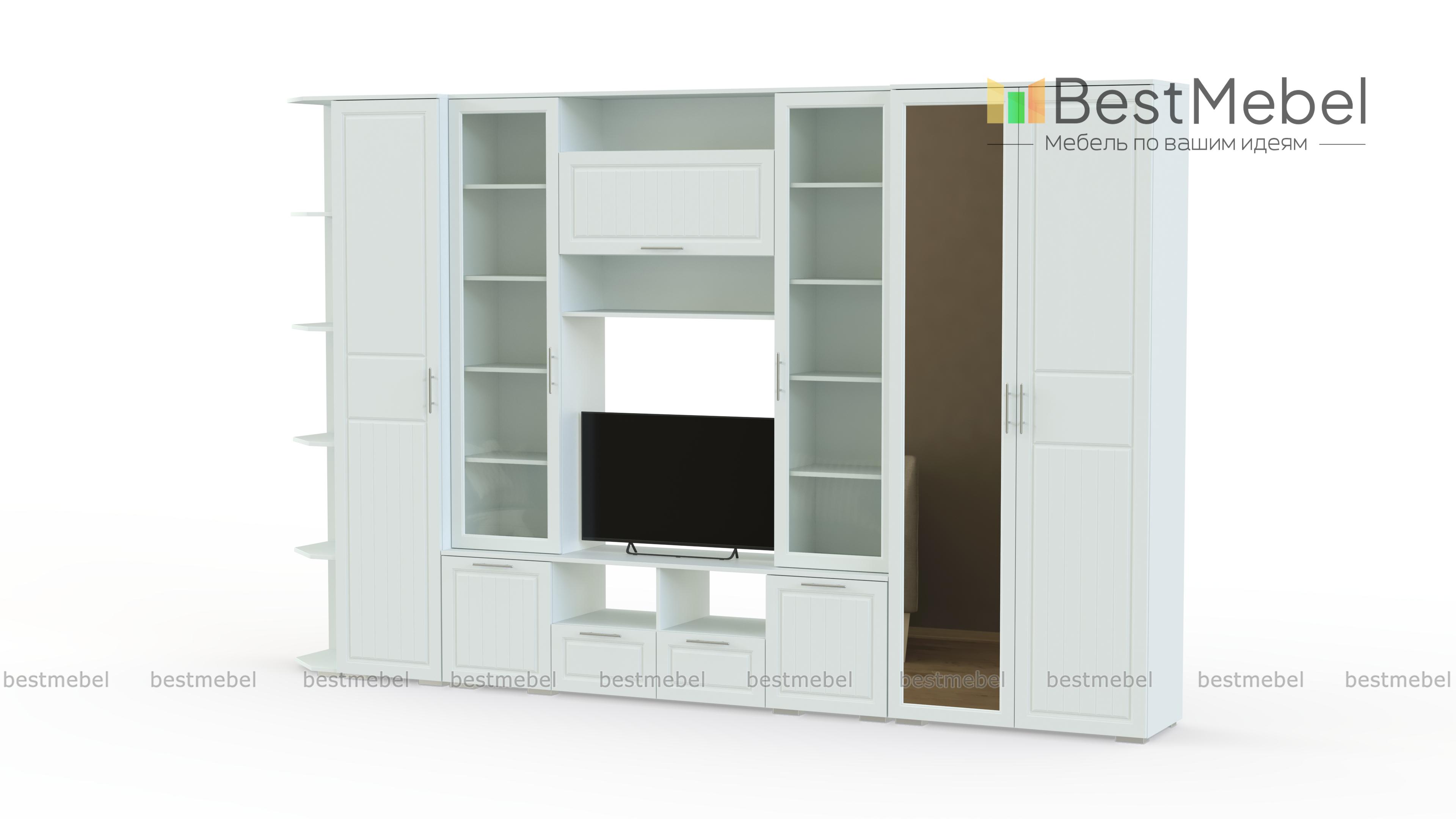 Модульная гостиная Виктория 3.2 BMS - Фото