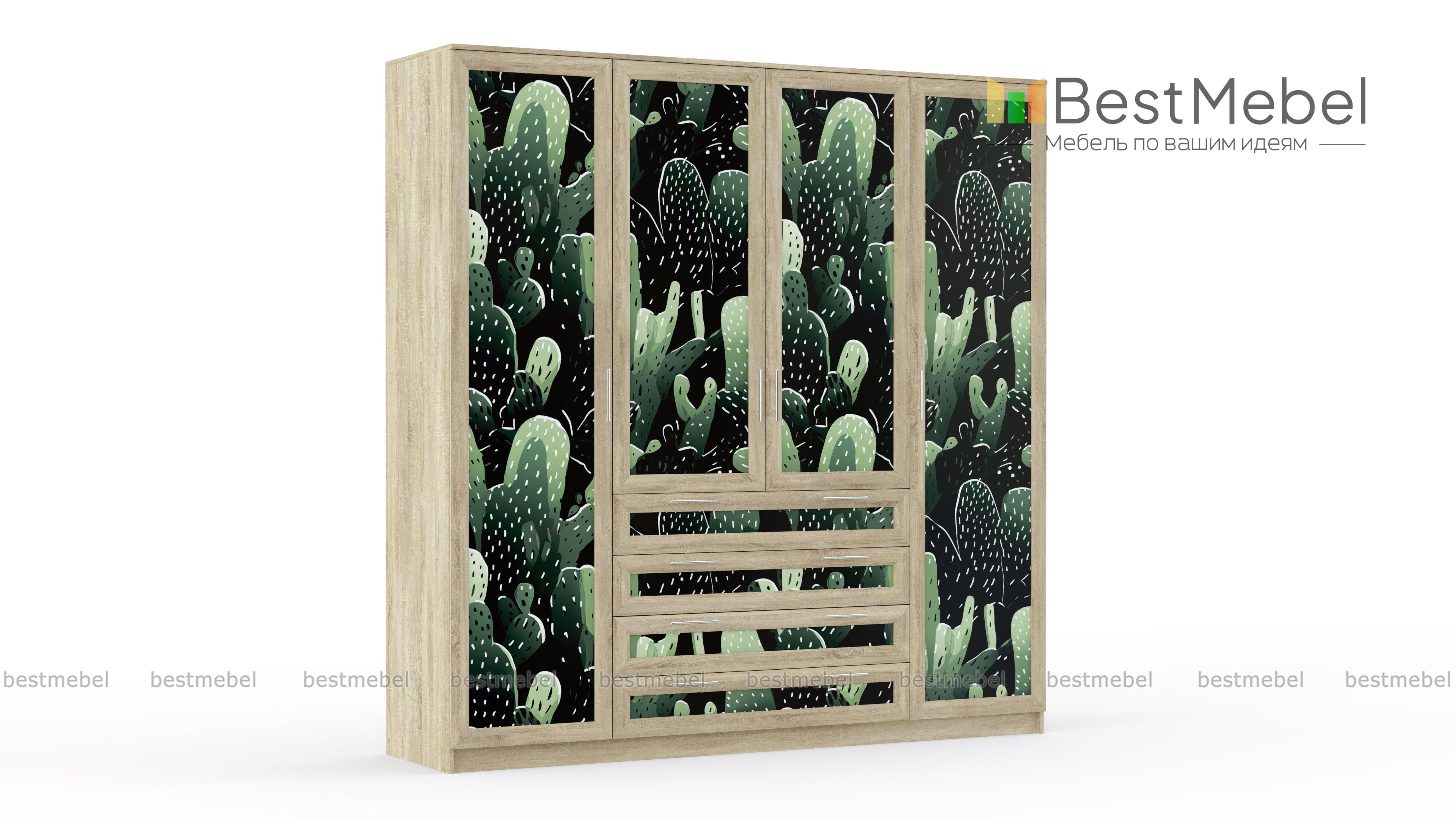 Шкаф Комфорт Люкс 4-4 BMS - Фото