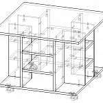 Схема сборки Журнальный столик СЖ-2 BMS