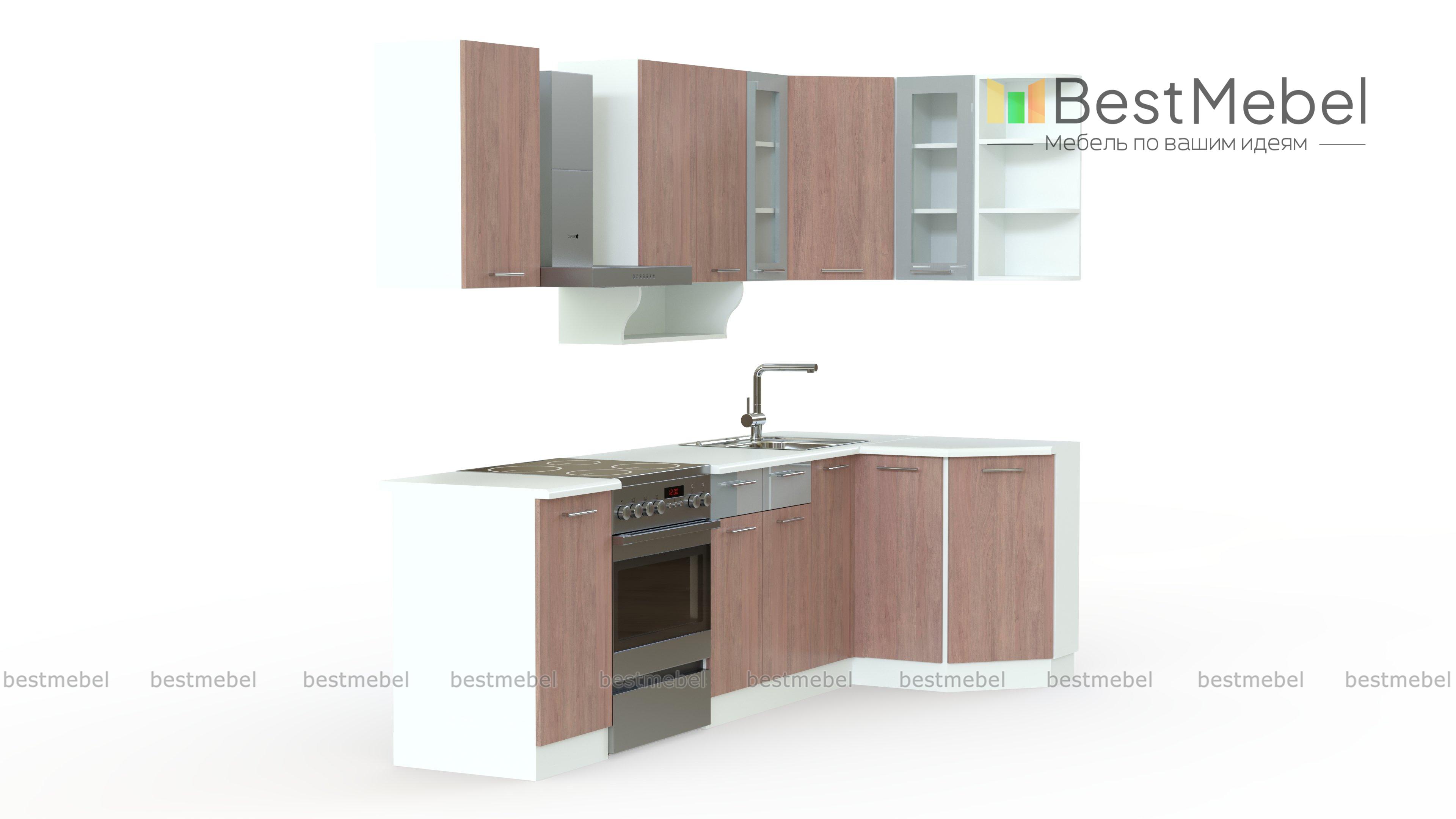 Кухня Трапеза Классика Угловая BMS - Фото