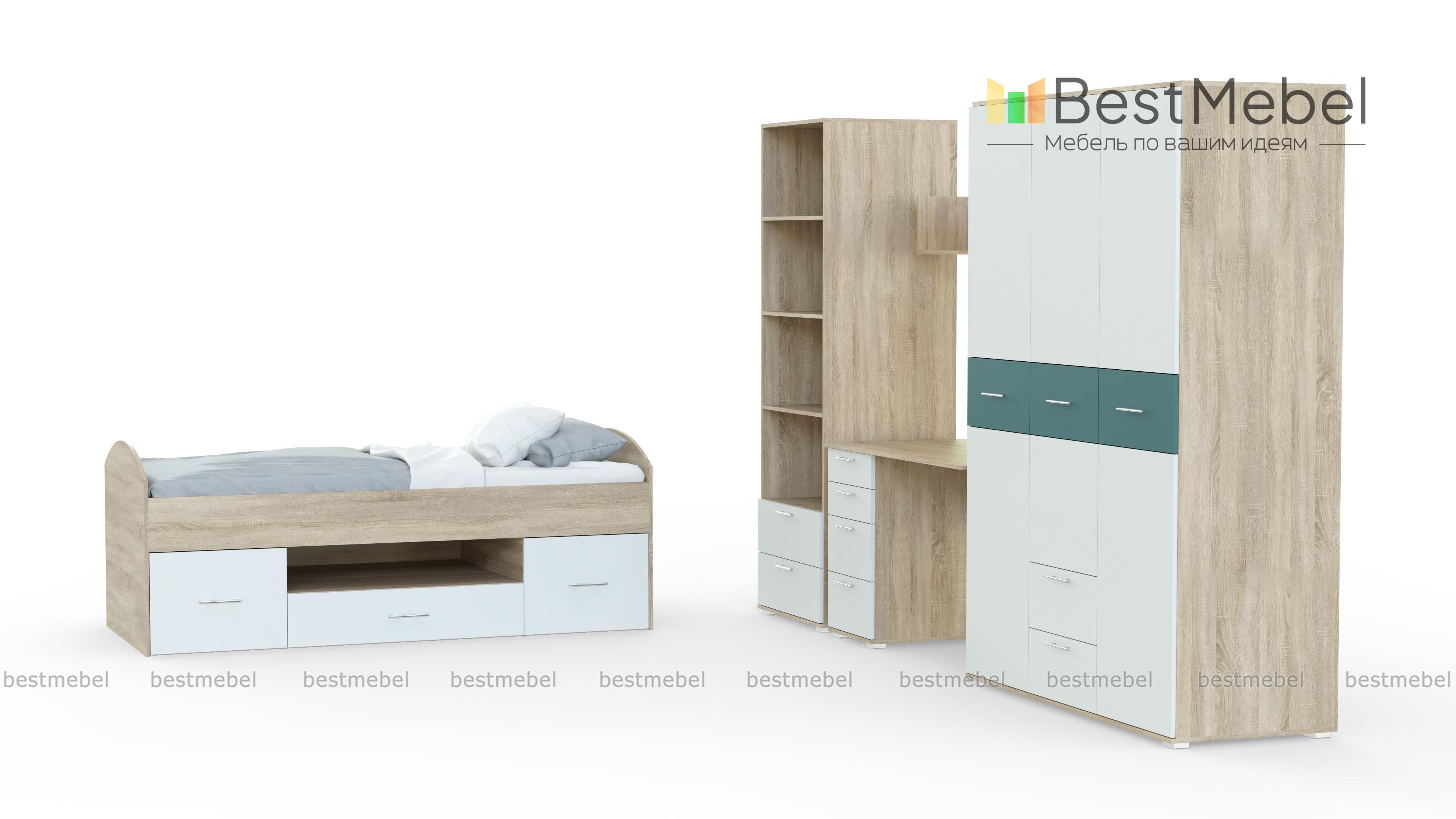 Детская стенка Валли 2 BMS - Фото