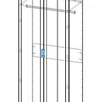 Схема сборки Шкаф Классика 2.2З-Ф BMS