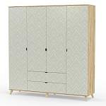 Шкаф распашной Голд Сайд 2 BMS - Фото 4