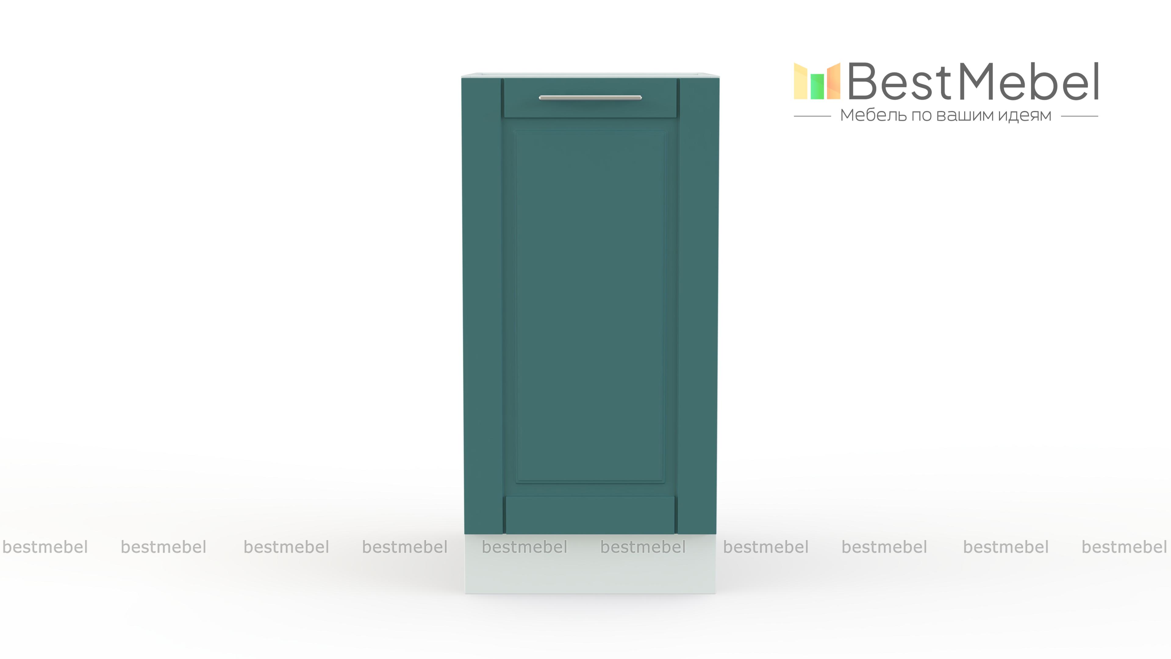 Шкаф нижний 1 дверь Палермо BMS - Фото