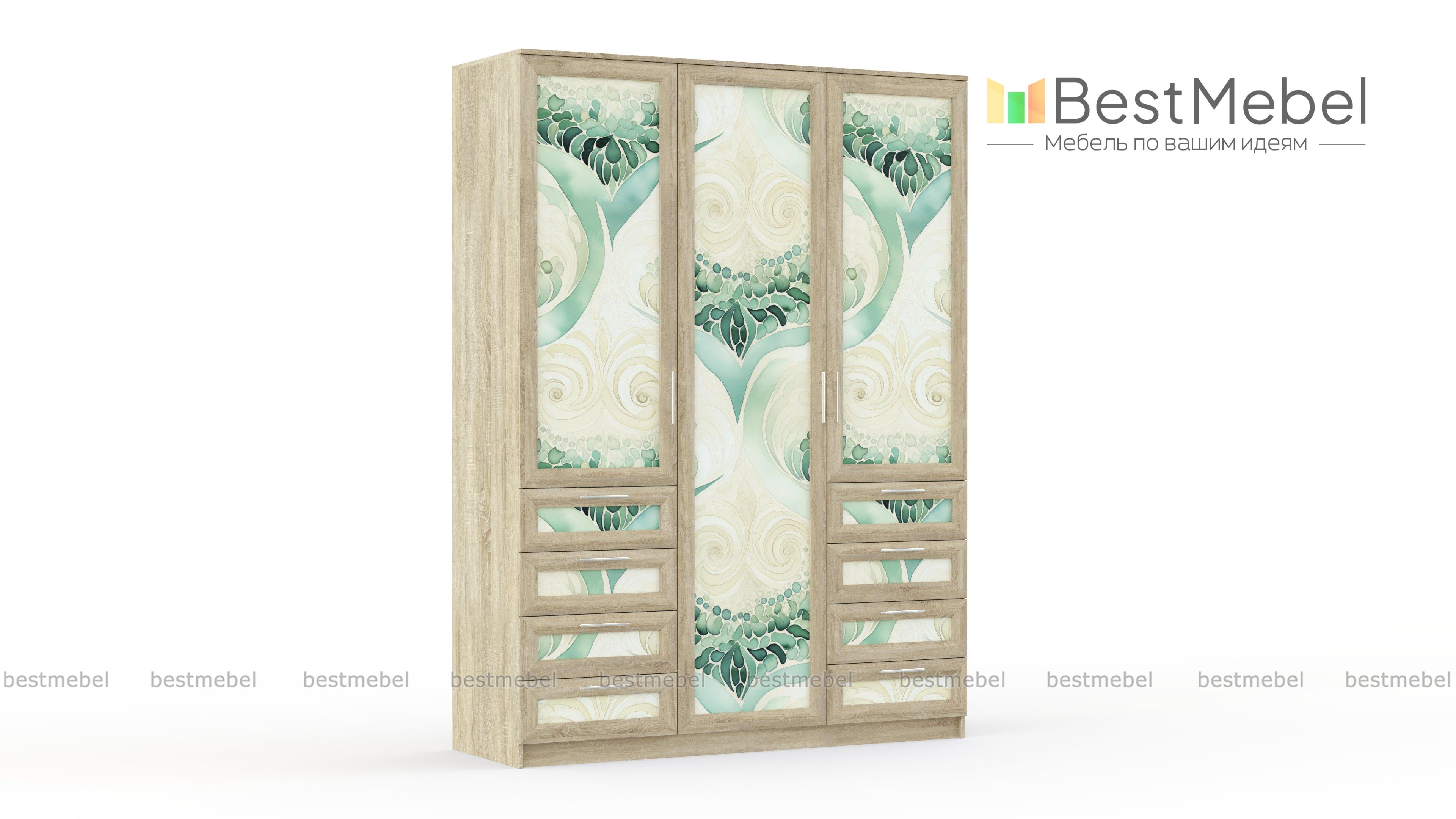 Шкаф Комфорт Люкс 3-7 BMS - Фото