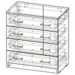 Схема сборки Комод Эстет-6 BMS