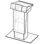 Схема сборки Трибуна для выступлений 52 BMS