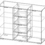 Схема сборки Комод НК-4 BMS