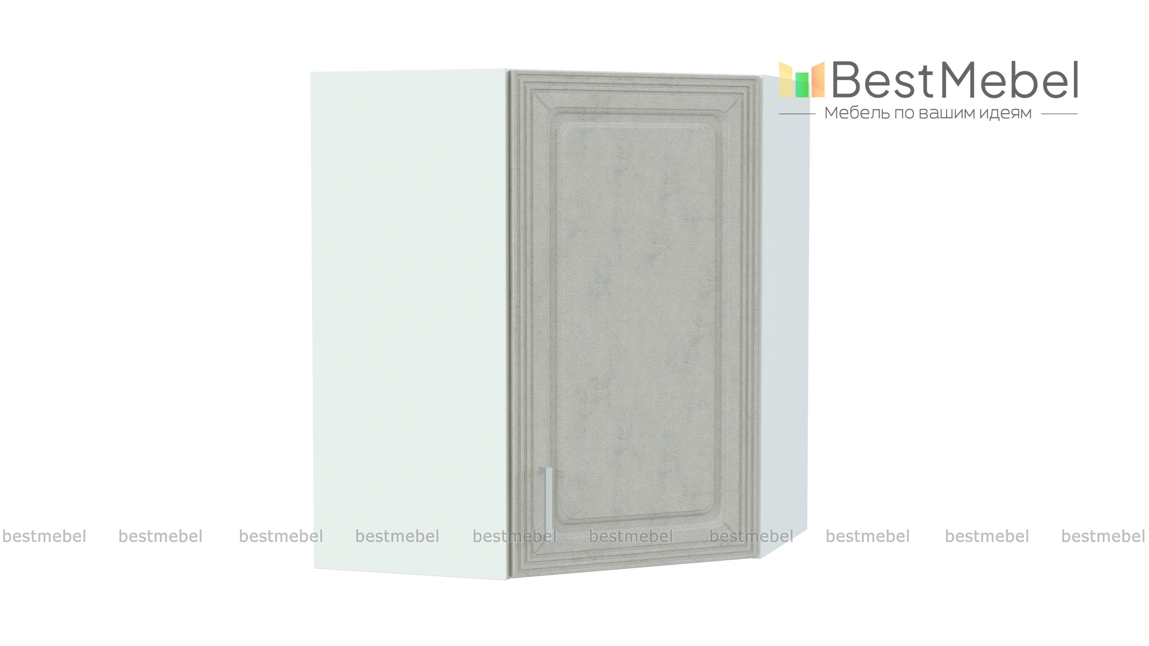 Шкаф навесной угловой Ника BMS - Фото