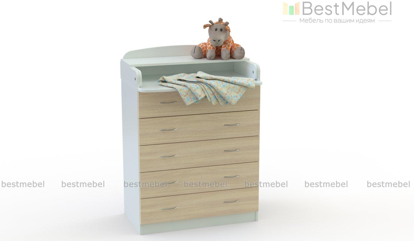 Пеленальный комод Гэри 6 BMS - Фото
