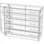 Схема сборки Комод радиусный Этюд 13 BMS