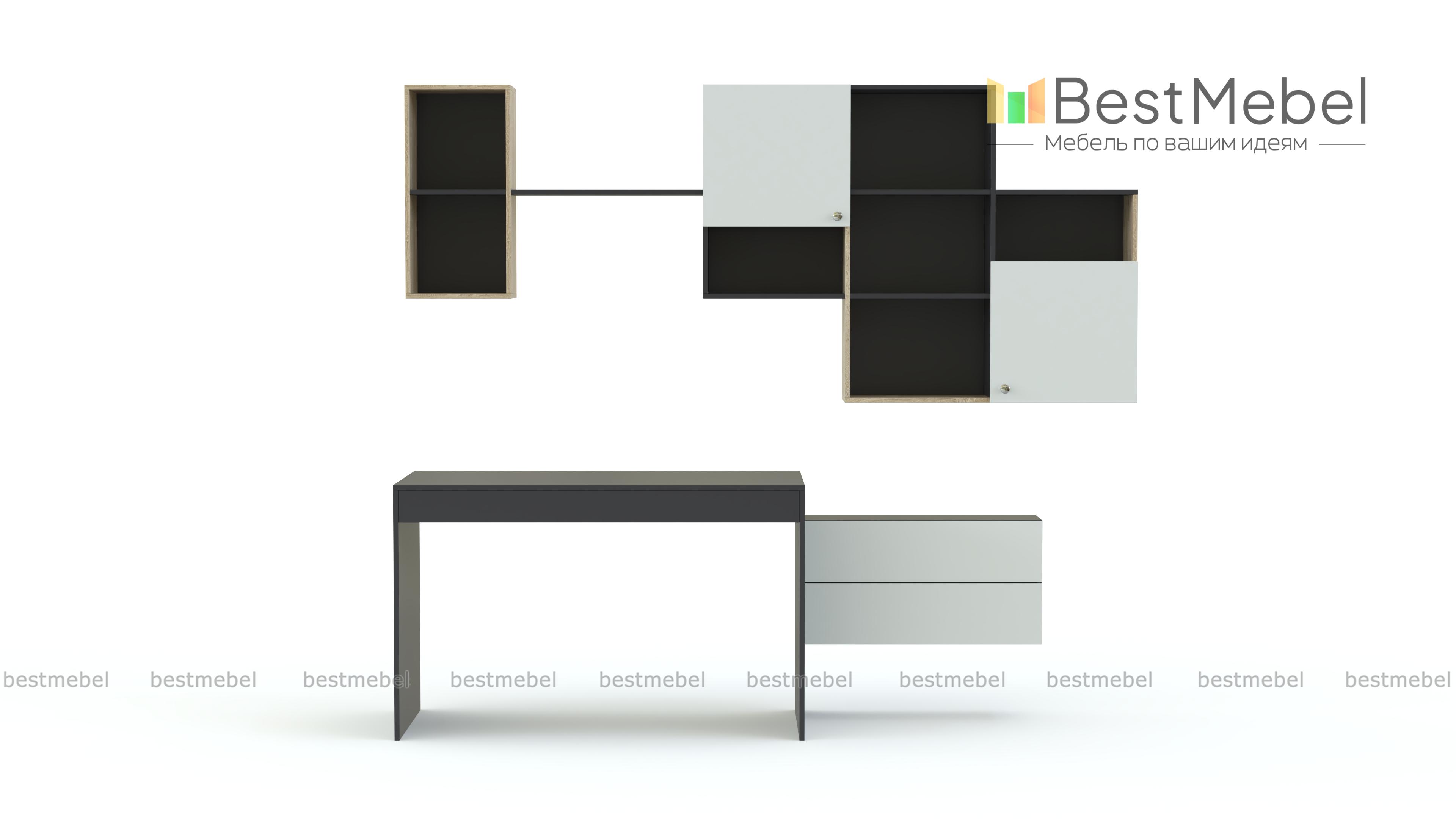 Компьютерный стол Викинг-15-1 BMS - Фото