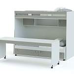 Двухъярусная кровать со столом Фанни 9 BMS - Фото 5