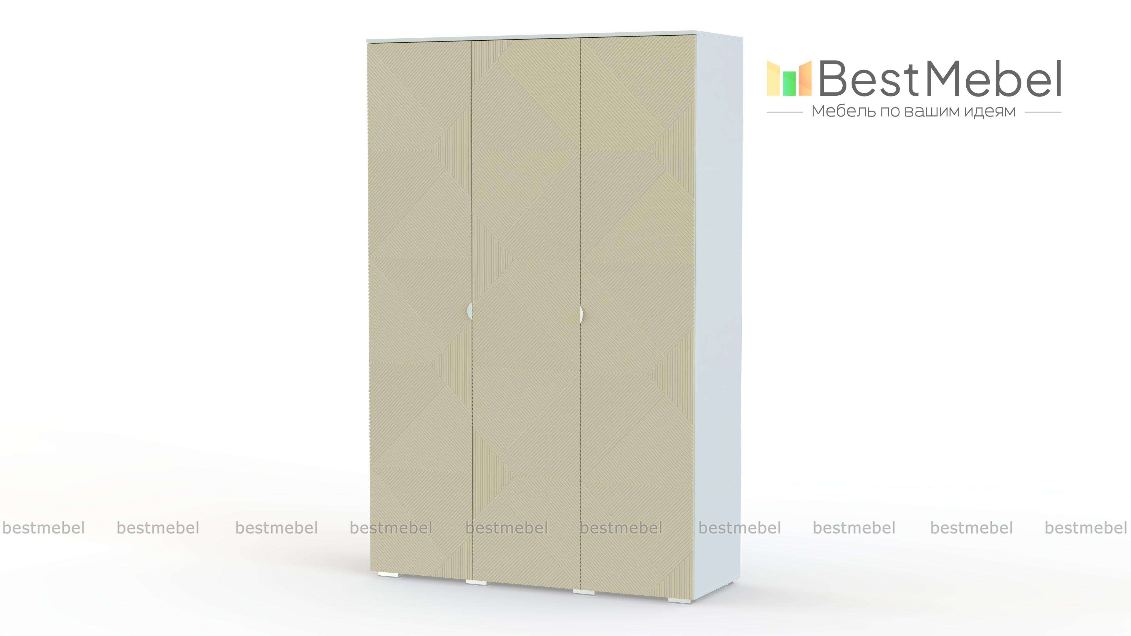 Шкаф распашной Эмилия 17 BMS - Фото