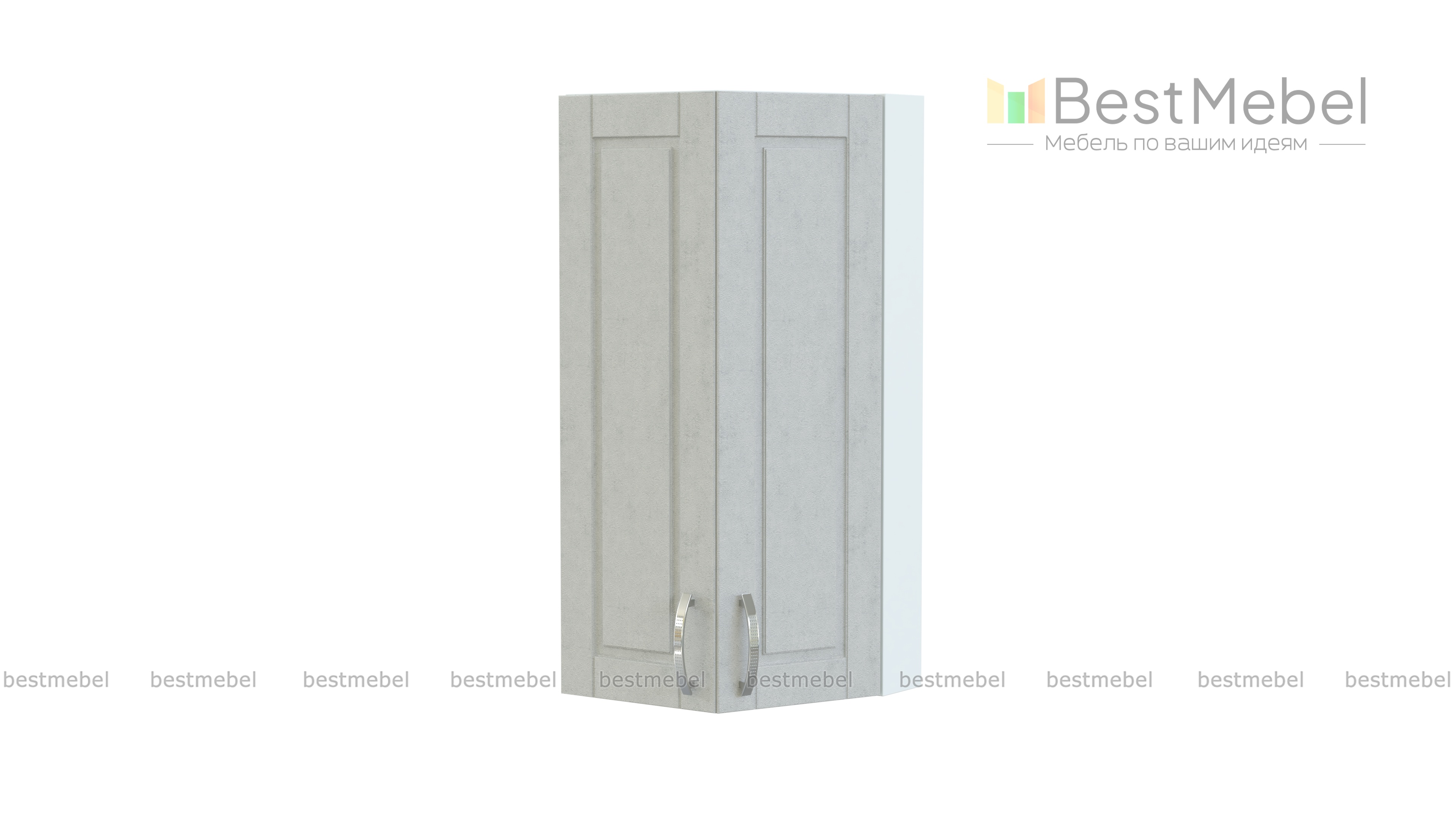 Шкаф верхний Лондон торцевой BMS