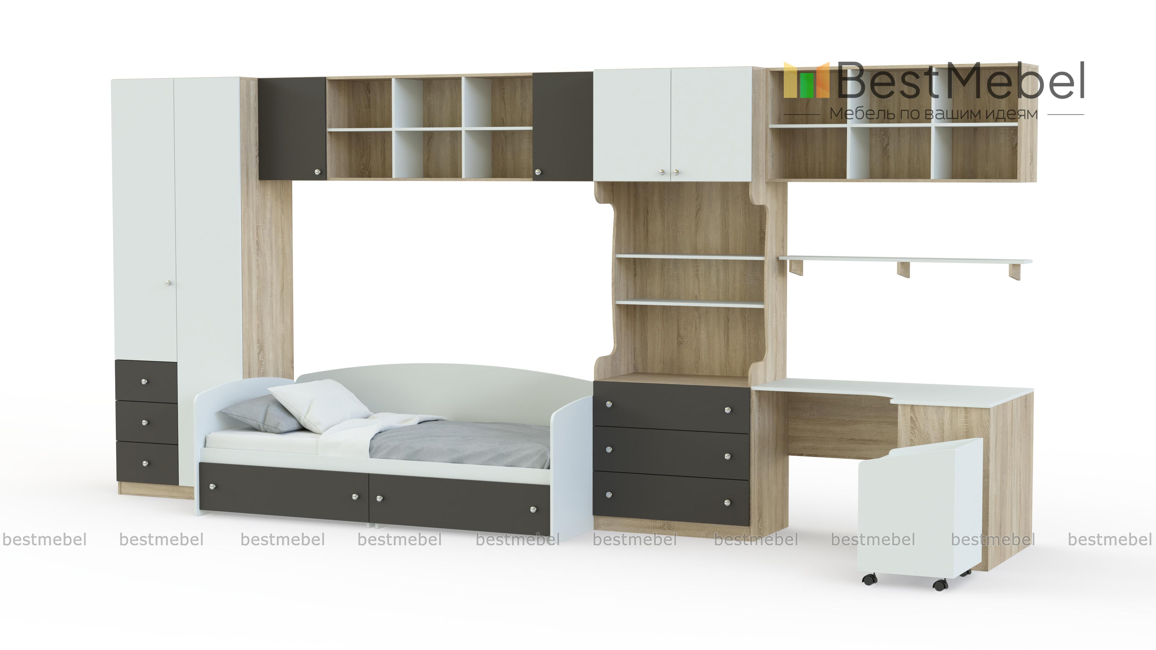 Детская мебель Белоснежка 7 BMS - Фото