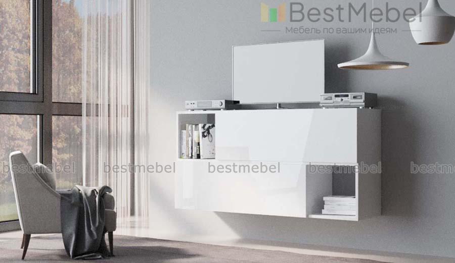 Тумба под ТВ подвесная Рокси 14 BMS - Фото