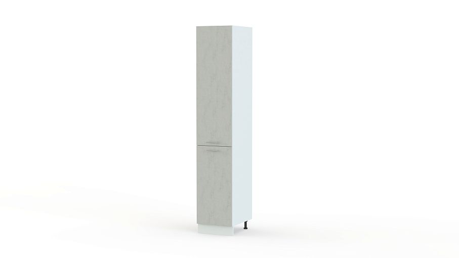 Шкаф-пенал 2 двери Оля BMS - Фото