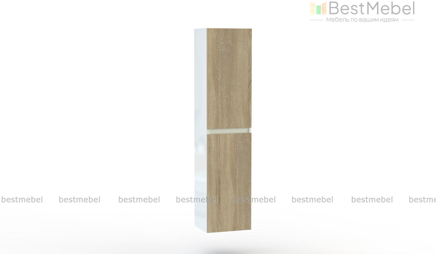 Шкаф подвесной в ванную Флора 10 BMS - Фото