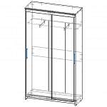 Схема сборки Шкаф-купе Эконом 2.10 BMS