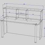 Схема сборки Стойка ресепшн Модуль 2424 BMS